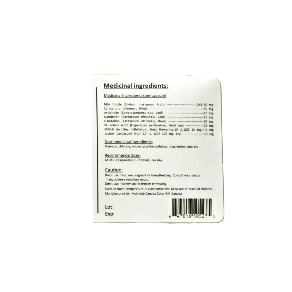 Advanced Liver Formula (60 Veggie Capsules)