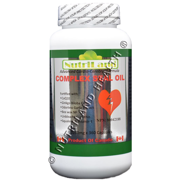 High Potency Complex Seal Oil (360 Capsules)