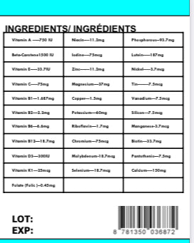 Multi-Vitamins 50+ (300 Tablets)