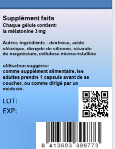 Melatonin (180 Capsules)