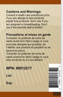 Bee Propolis (100 Capsules)